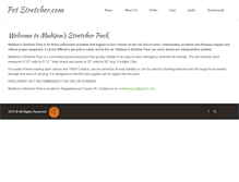 Tablet Screenshot of petstretcher.com
